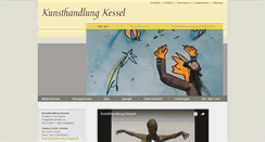 Desktop Screenshot of kunsthandlung-kessel.de