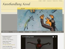Tablet Screenshot of kunsthandlung-kessel.de